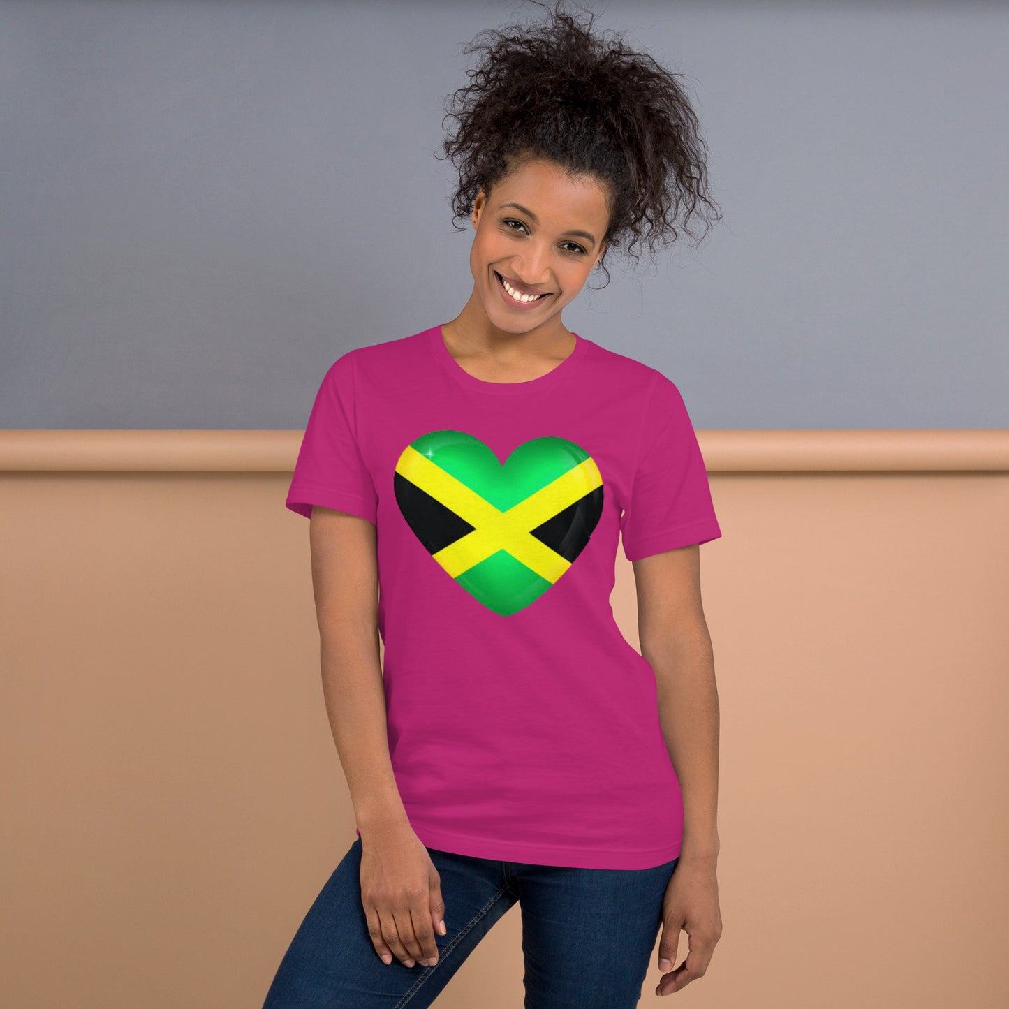 JAMAICAN FLAG HEART
