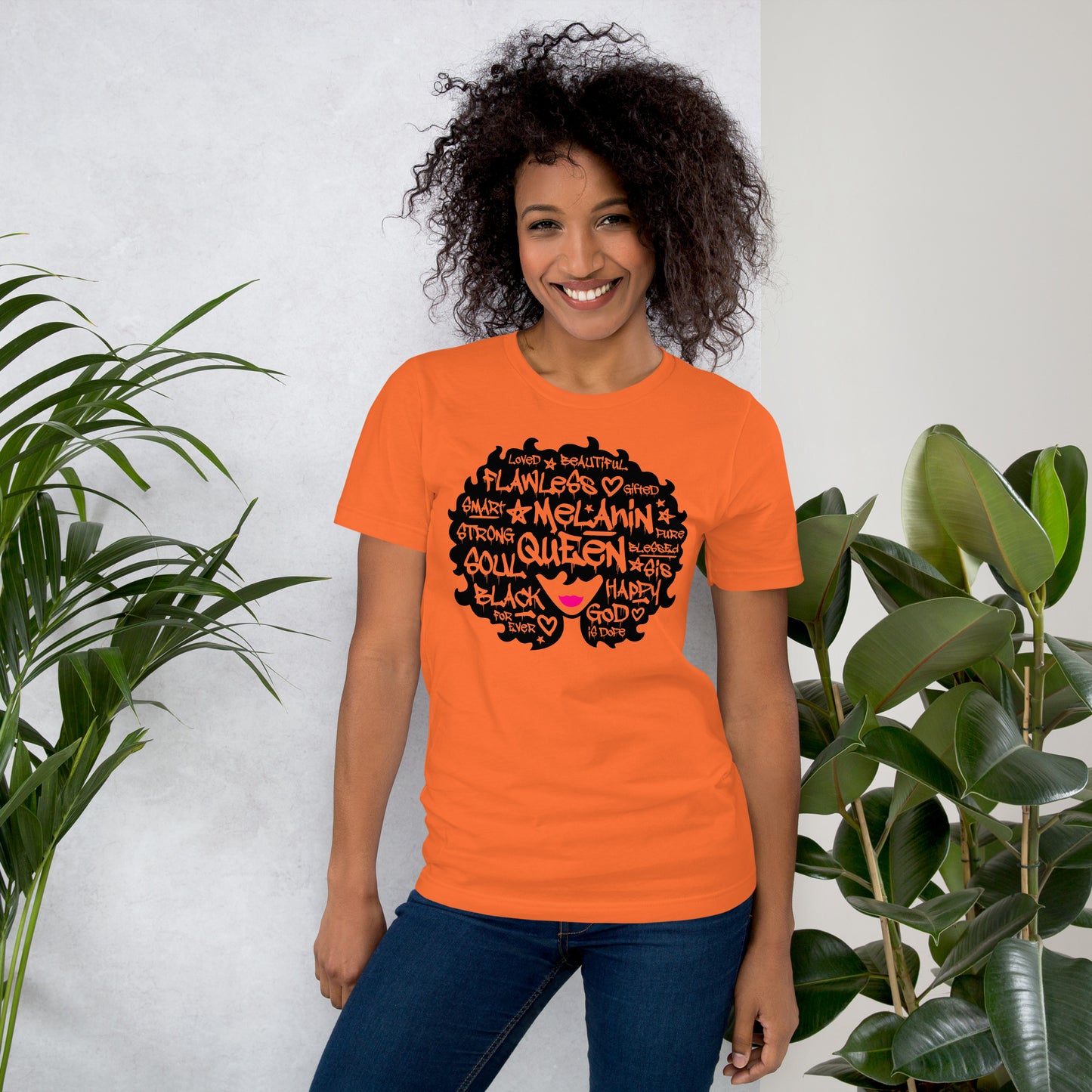 GRAFFITI AFRO WOMAN BLACK QUEEN 2
