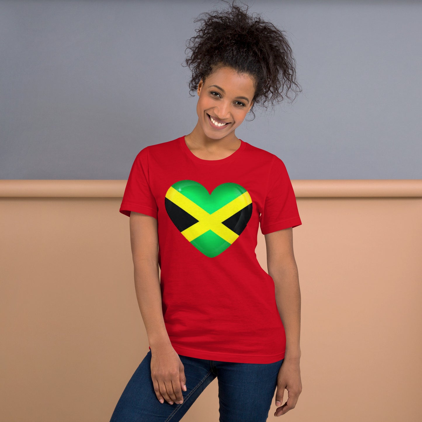 JAMAICAN FLAG HEART