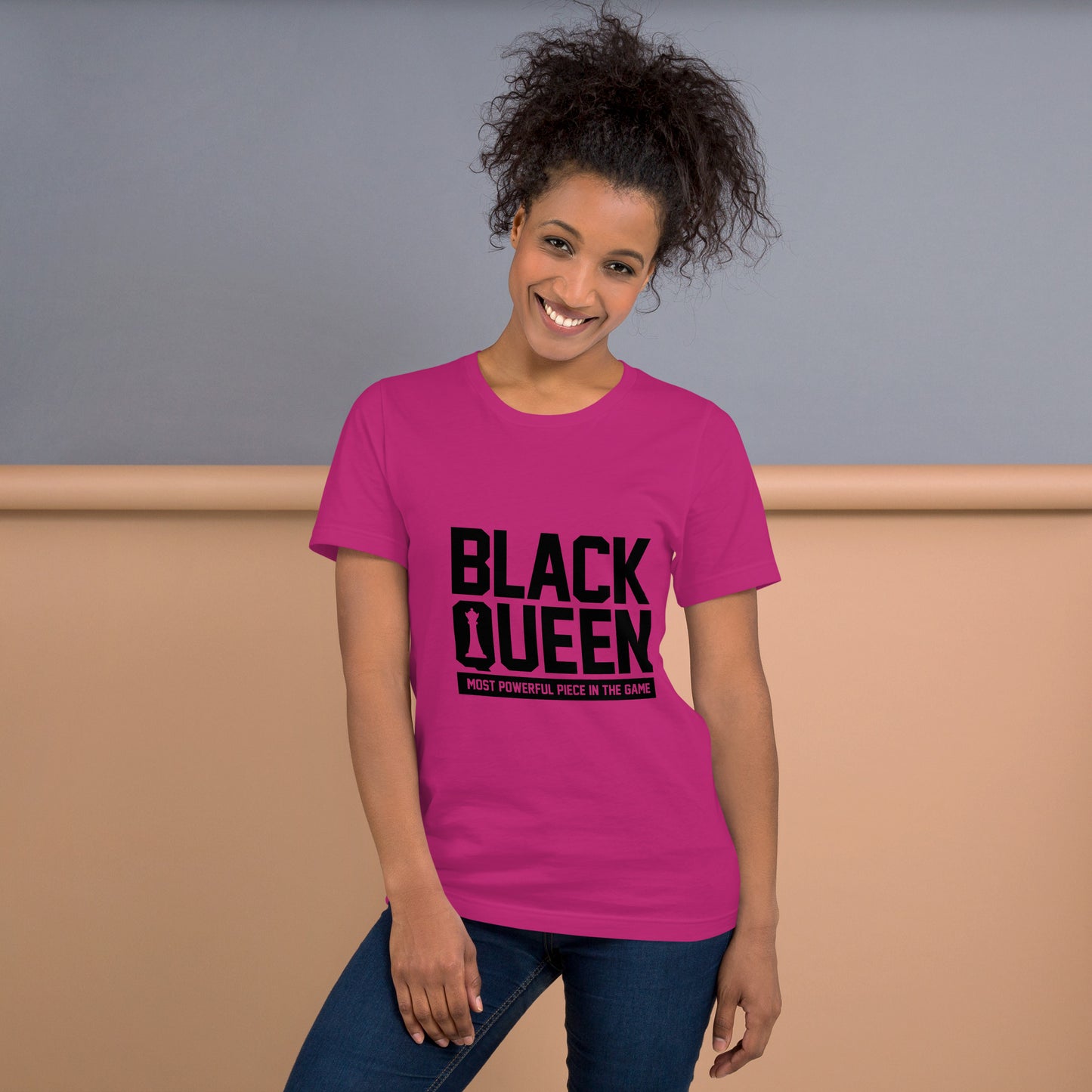 Unisex t-shirt - Black Queen