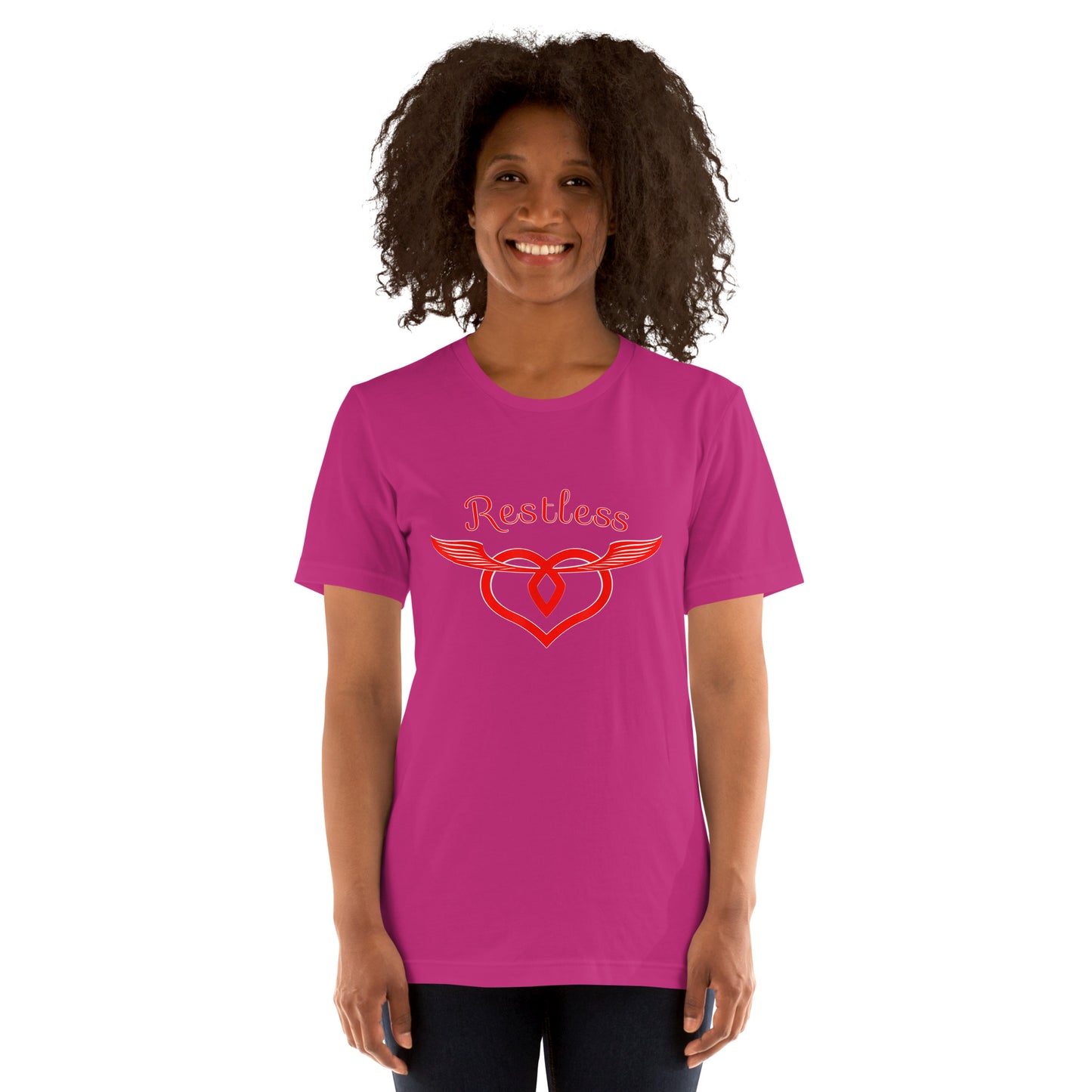 RESTLESS HEART T-SHIRT FOR WORLD TRAVELERS