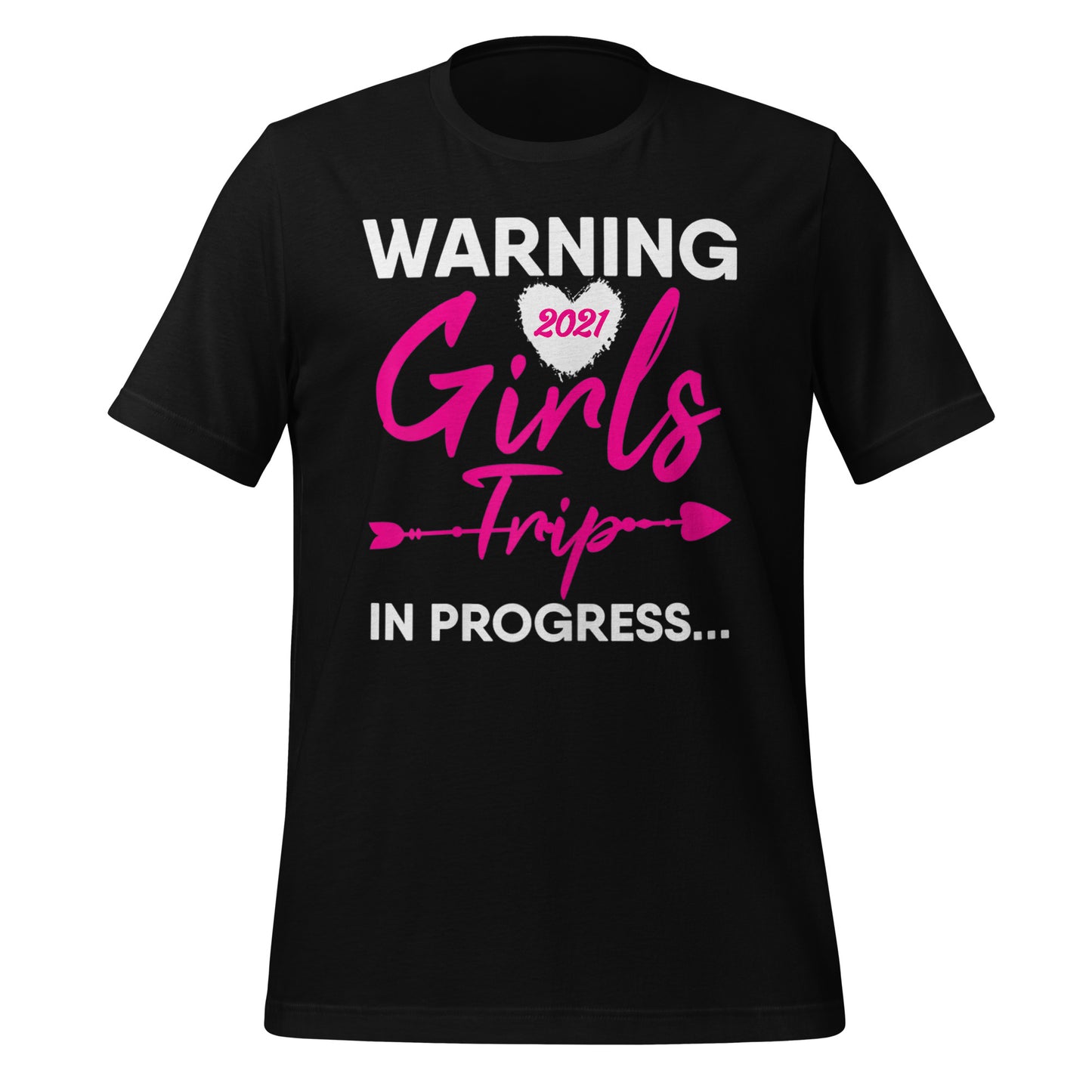 VACATION BEACH WARNING GIRLS TRIP IN PROGRESS MOTHERS DAY 21 T-SHIRT