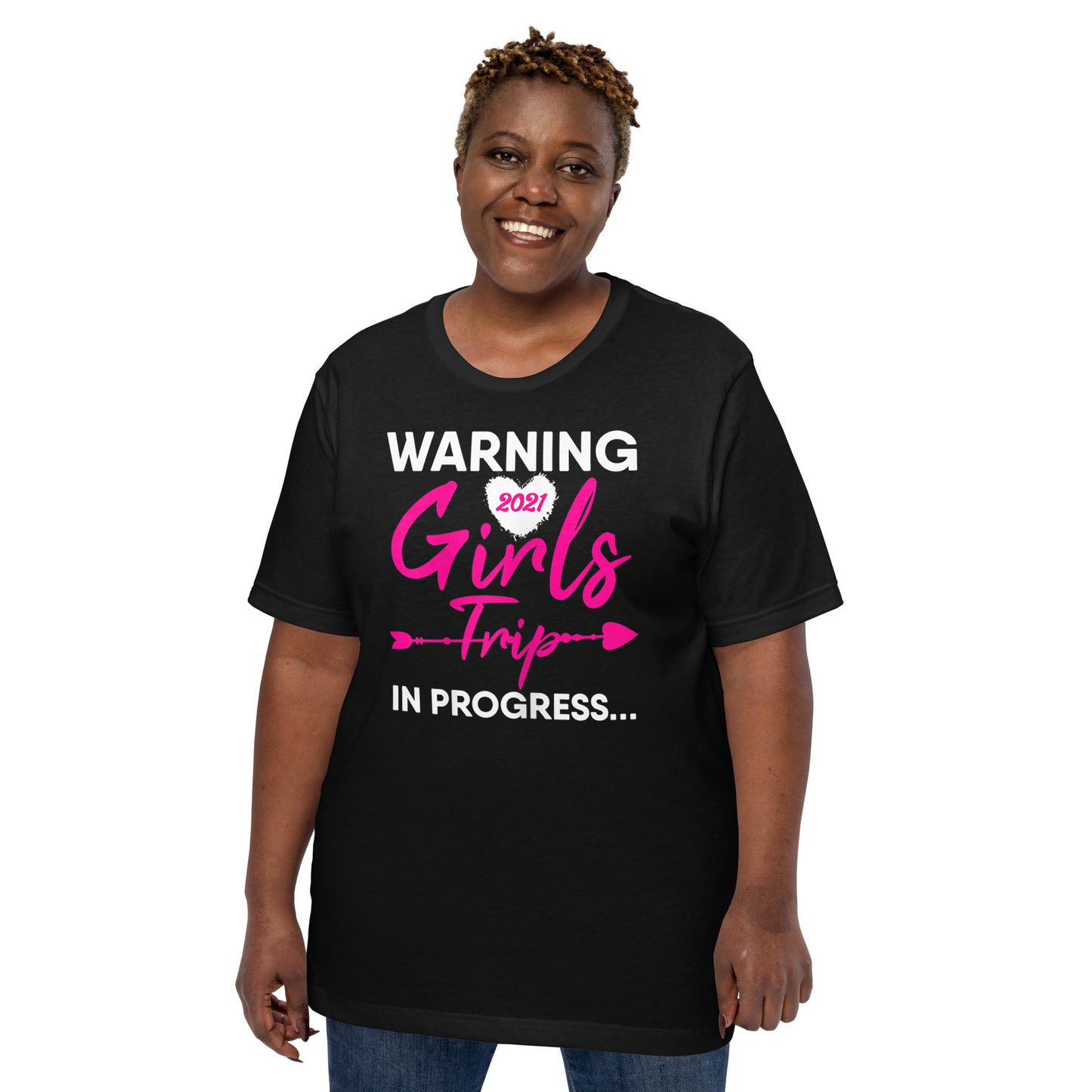 VACATION BEACH WARNING GIRLS TRIP IN PROGRESS MOTHERS DAY 21 T-SHIRT