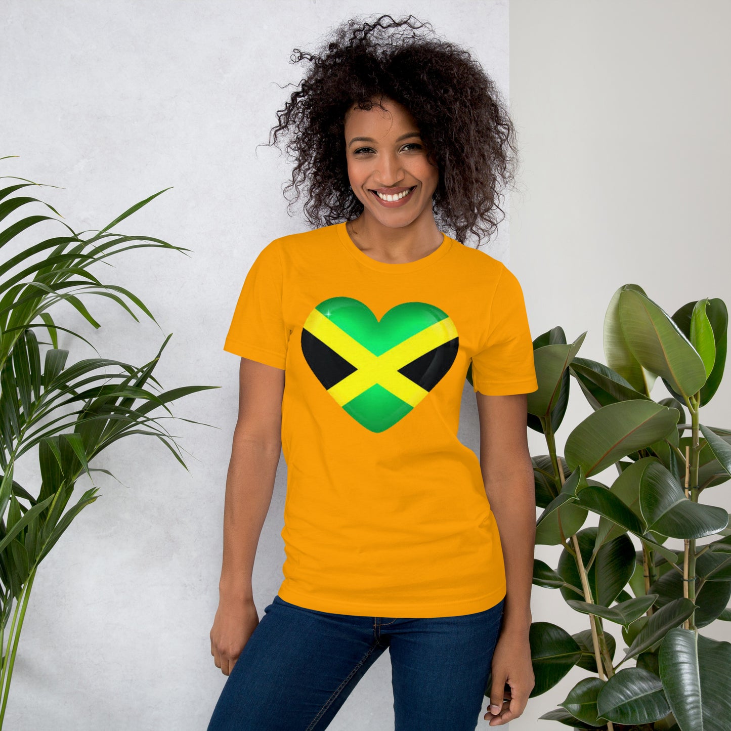 JAMAICAN FLAG HEART
