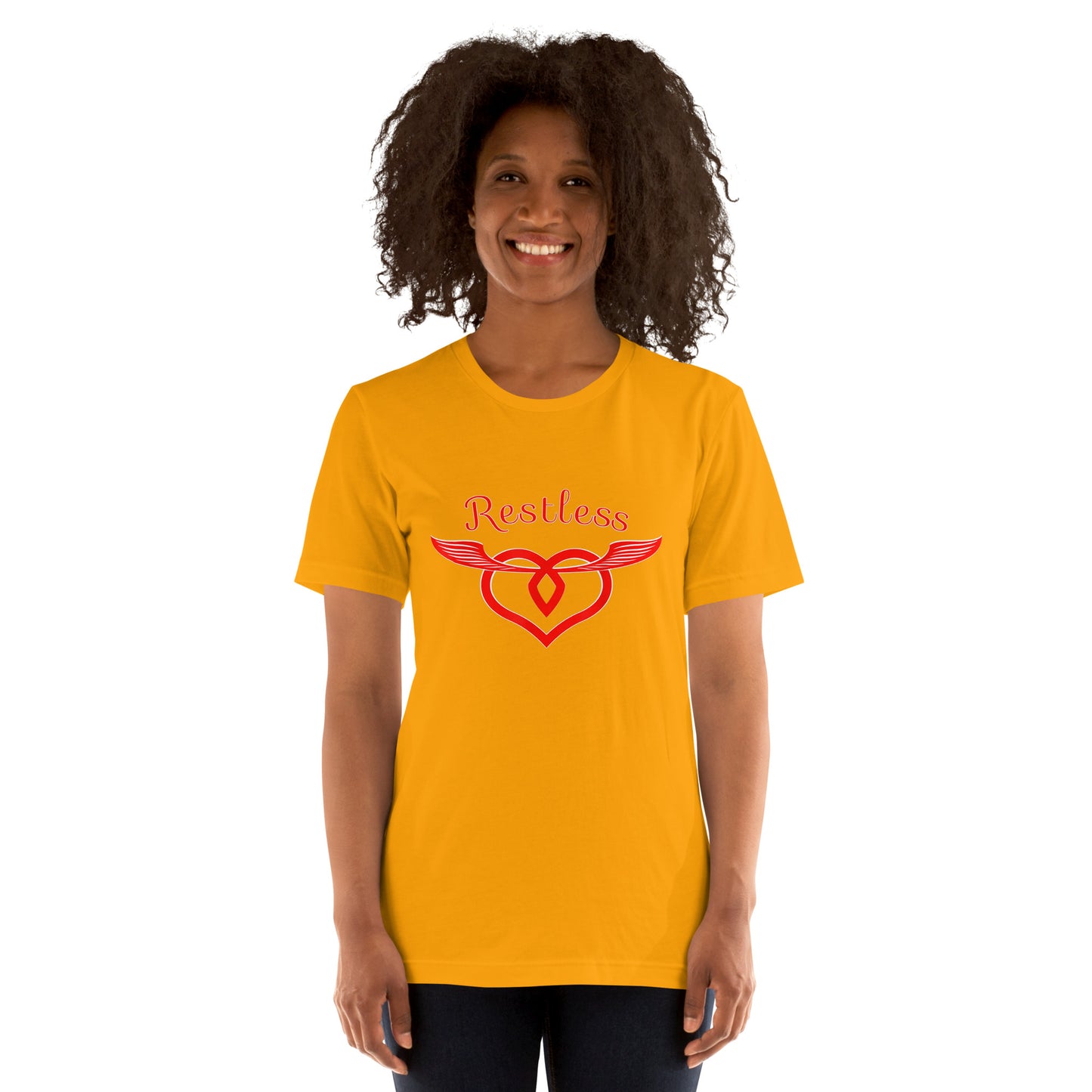 RESTLESS HEART T-SHIRT FOR WORLD TRAVELERS