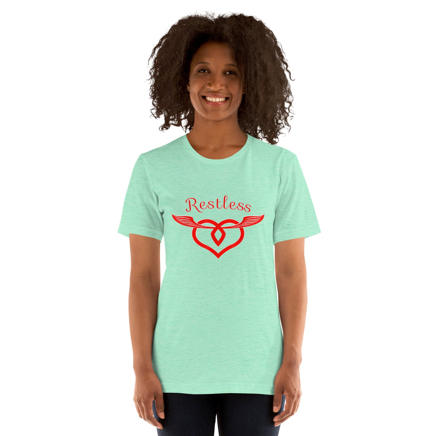 RESTLESS HEART T-SHIRT FOR WORLD TRAVELERS