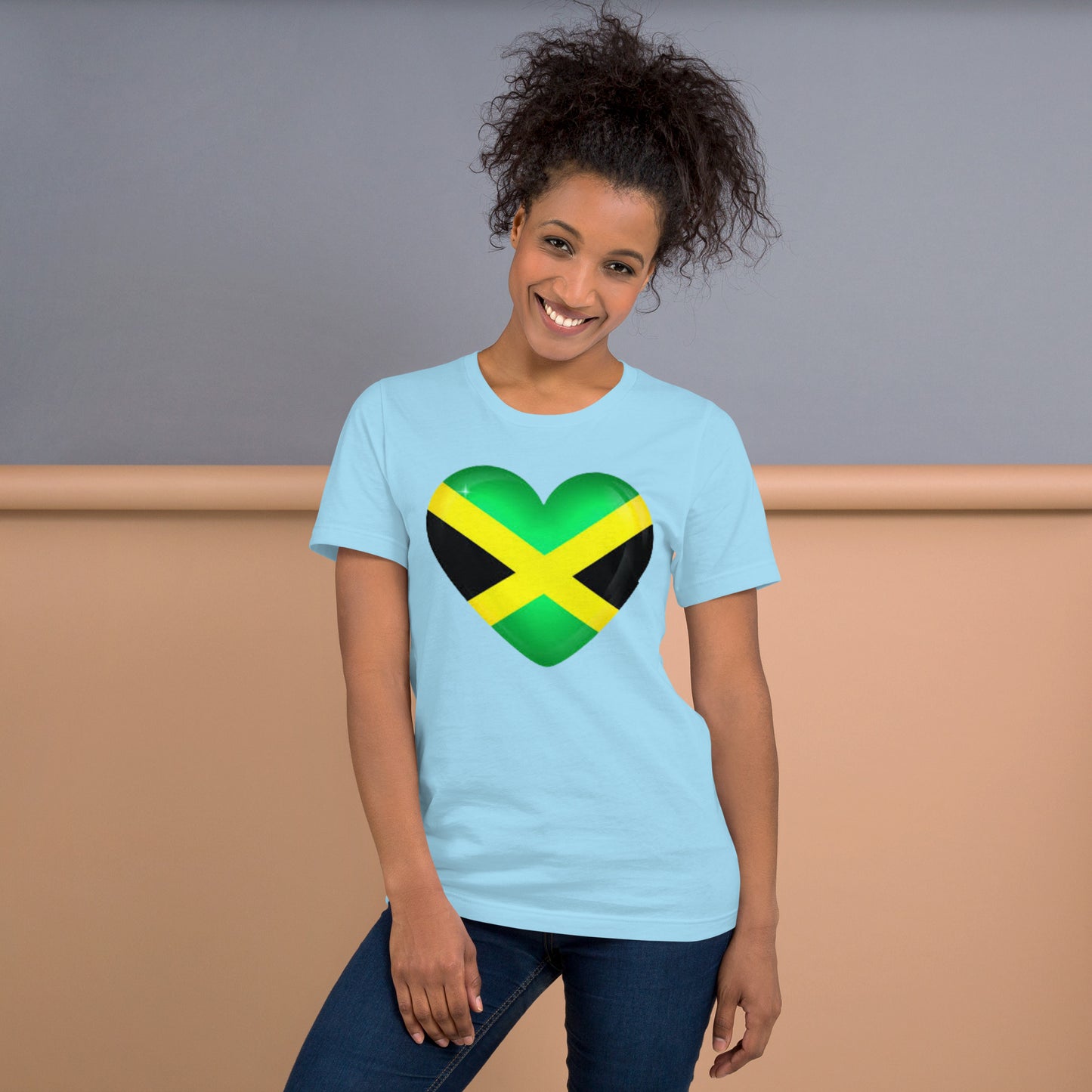 JAMAICAN FLAG HEART