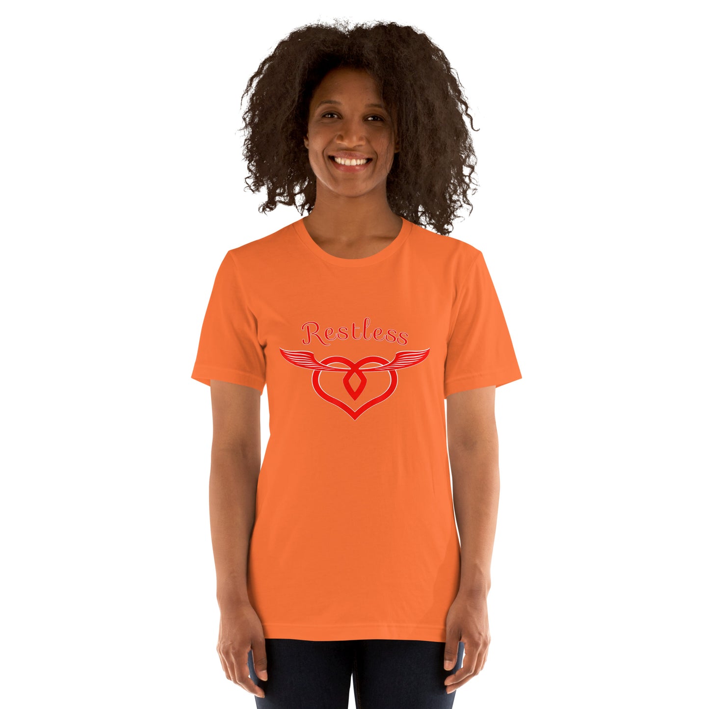 RESTLESS HEART T-SHIRT FOR WORLD TRAVELERS