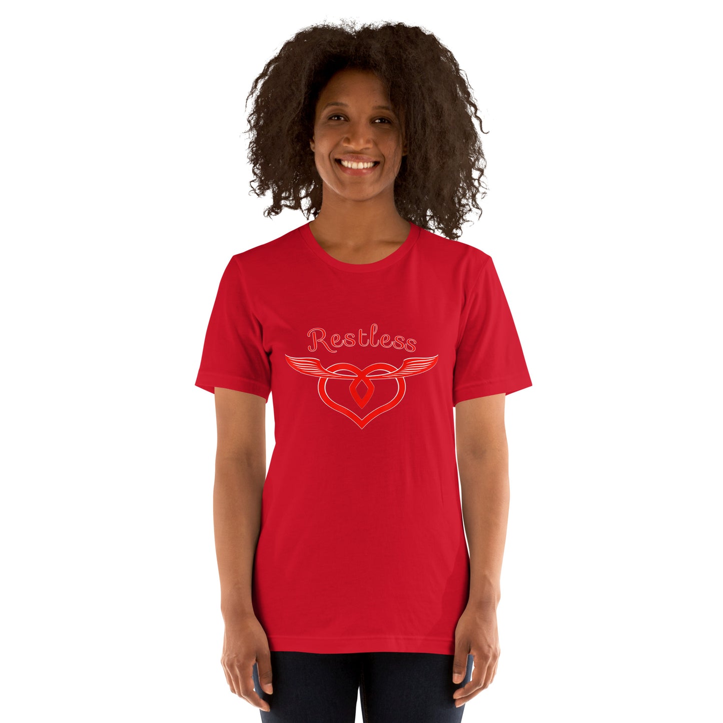 RESTLESS HEART T-SHIRT FOR WORLD TRAVELERS