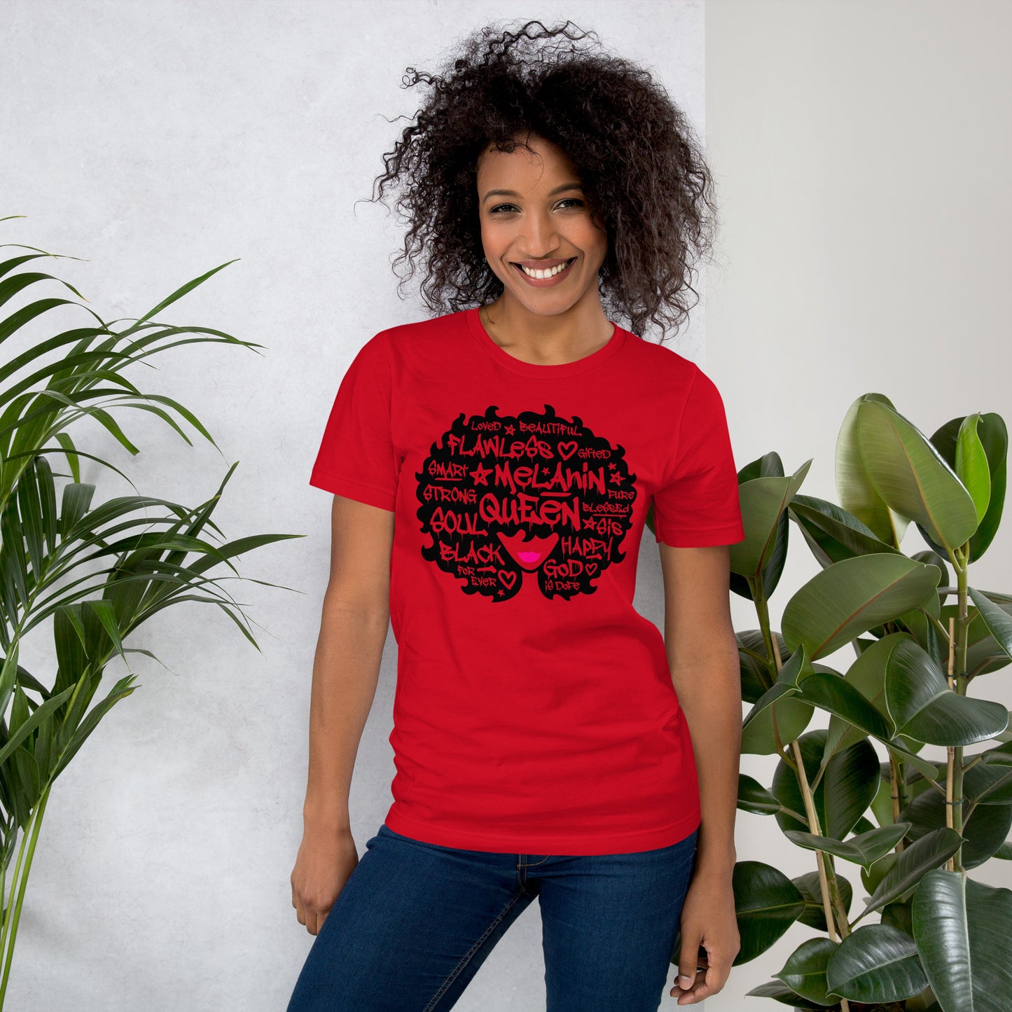 GRAFFITI AFRO WOMAN BLACK QUEEN 2
