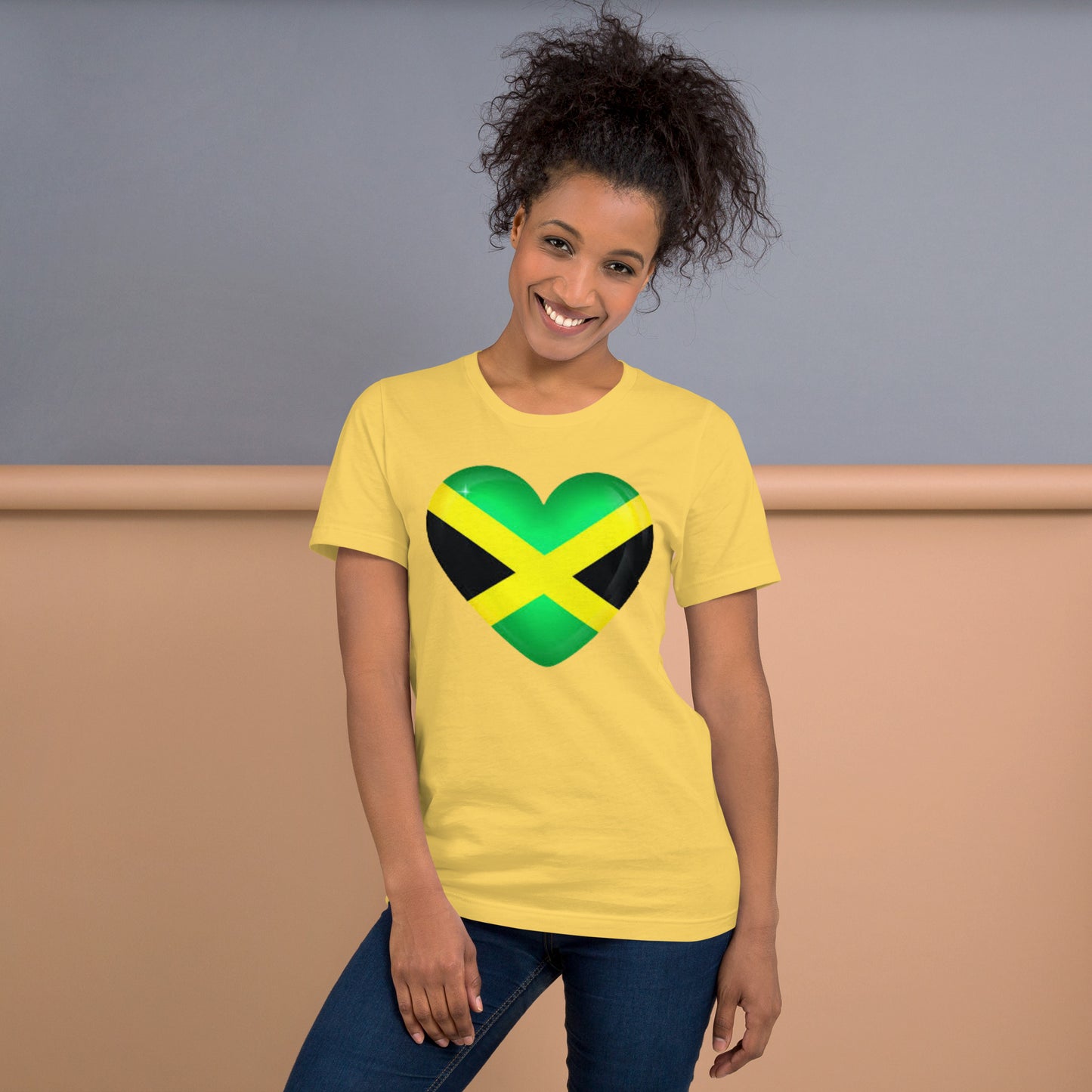 JAMAICAN FLAG HEART