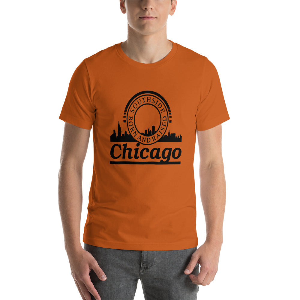 Chicago Skyline Design Unisex T-Shirt