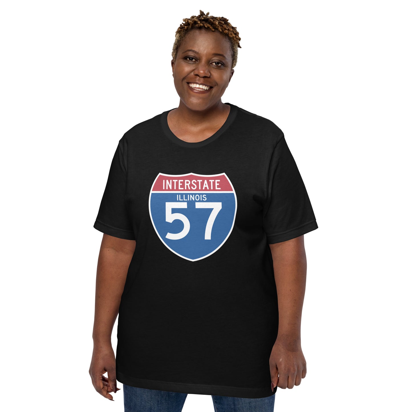 Unisex t-shirt - Interstate 57