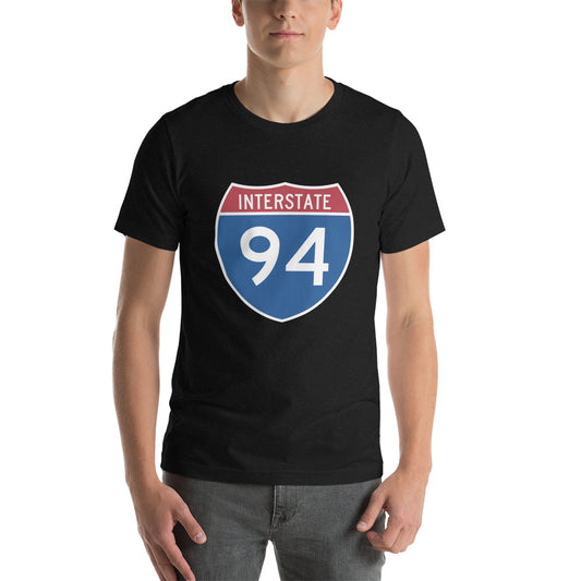 Unisex t-shirt-Interstate 94