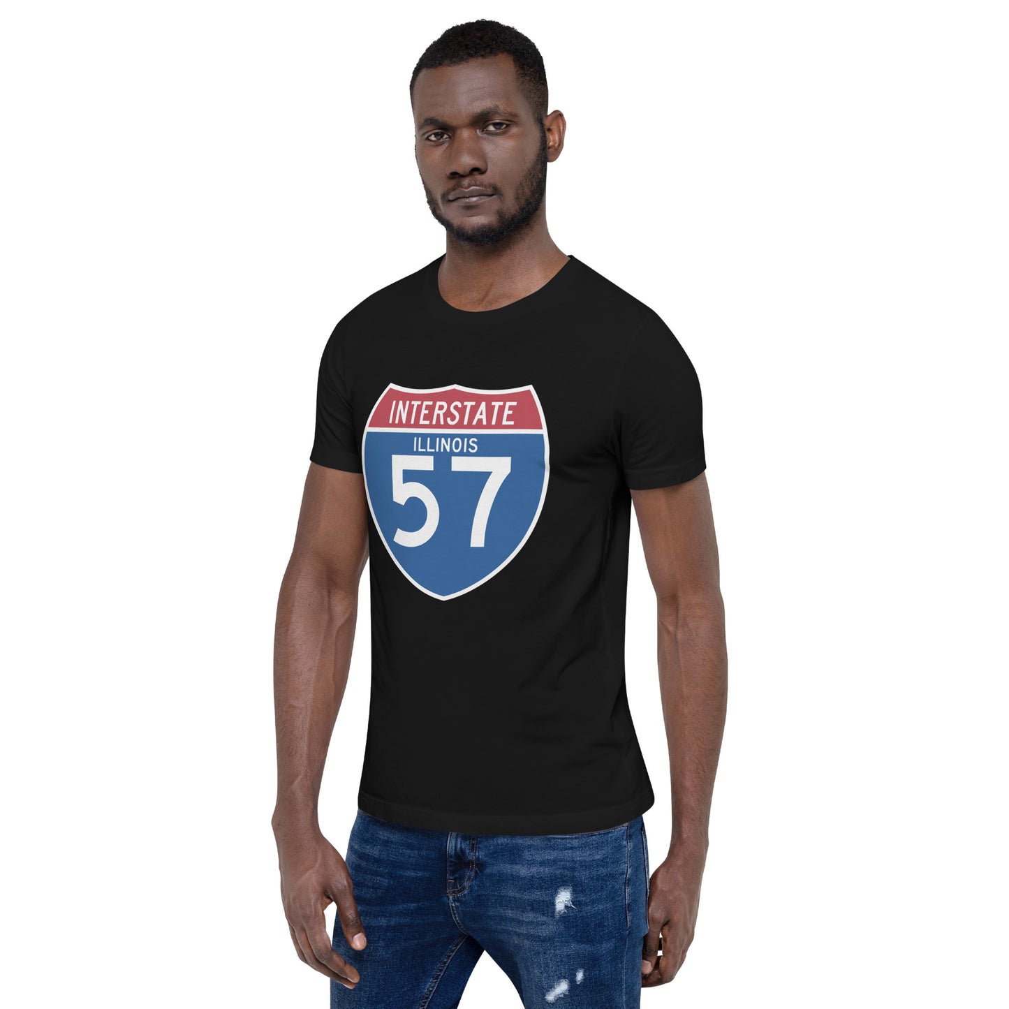 Unisex t-shirt - Interstate 57