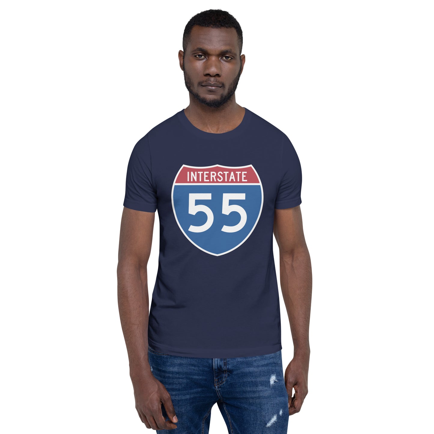 Unisex t-shirt - Interstate 55