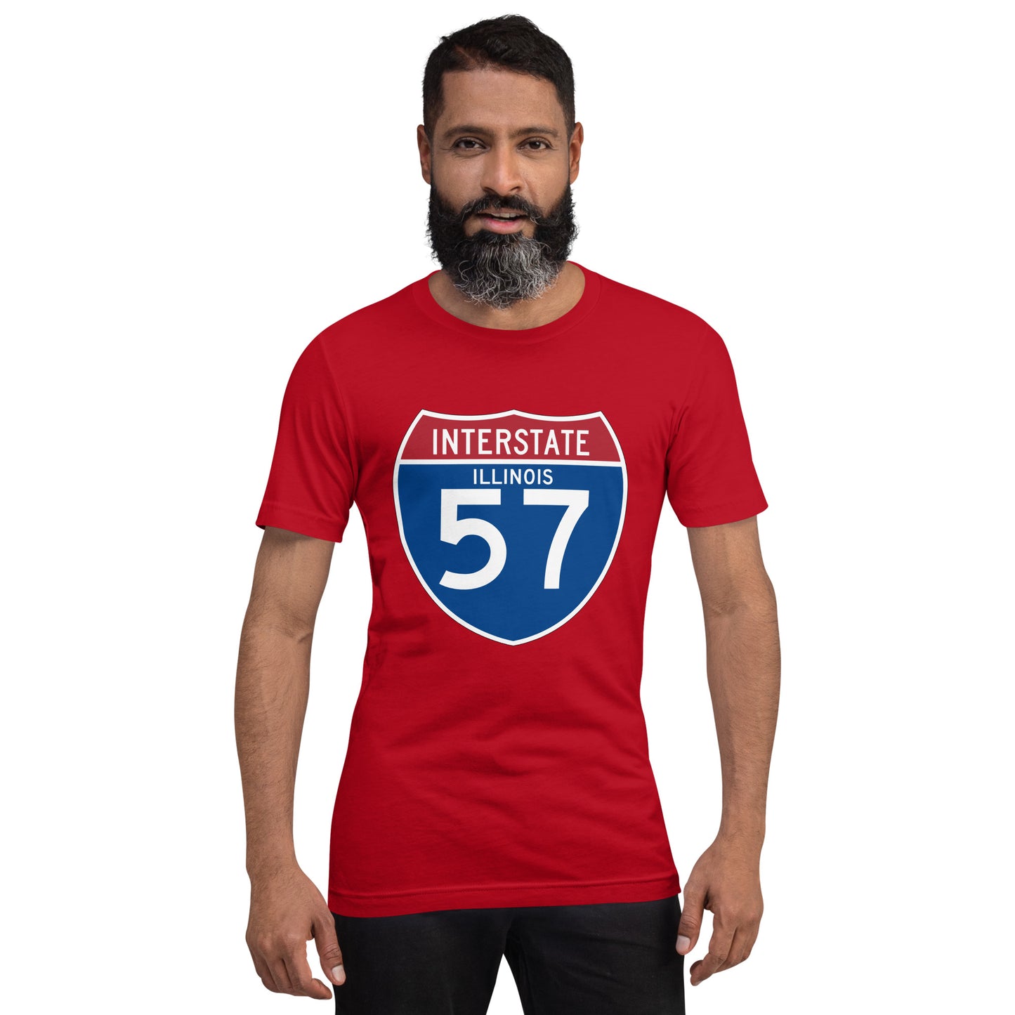 Unisex t-shirt - Interstate 57