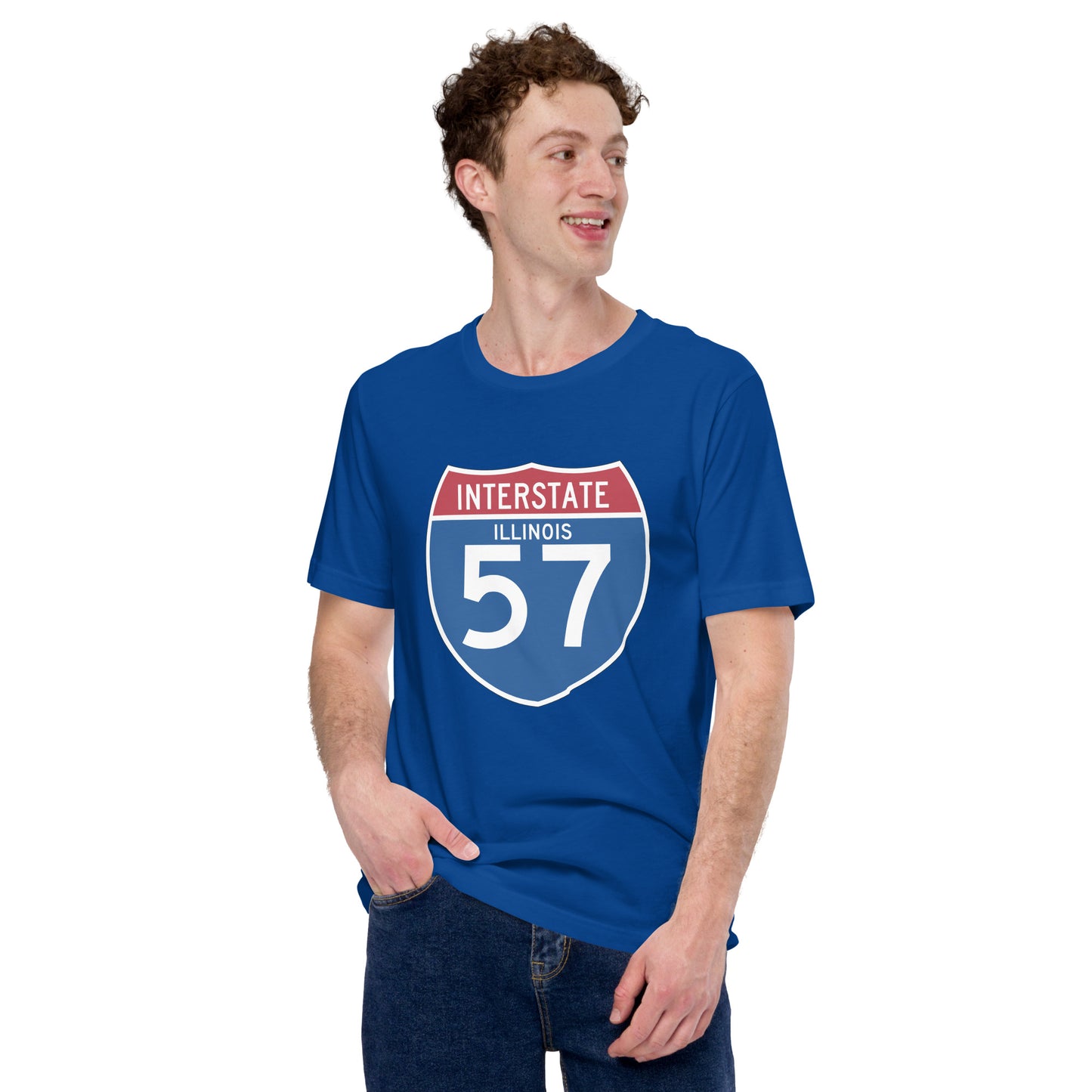 Unisex t-shirt - Interstate 57