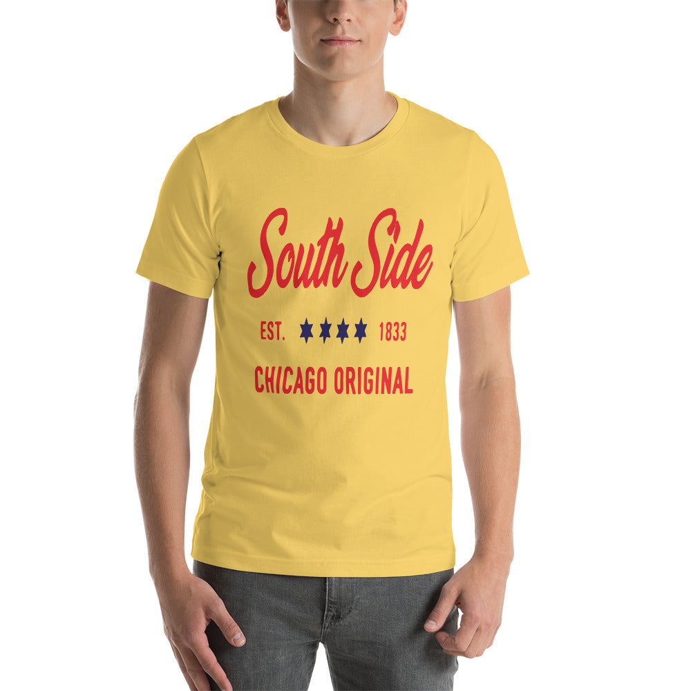 South Side Chicago, Chicago Flag Design T-Shirt